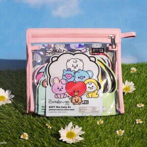 The Crème Shop BT21 Printed Essence Sheet Mask Set | 16 Unique Masks | Brand New